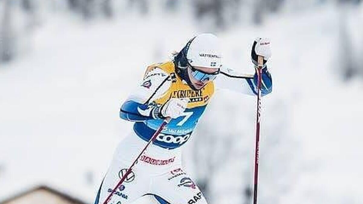    Шведская лыжница Линн Сван© Instagram
