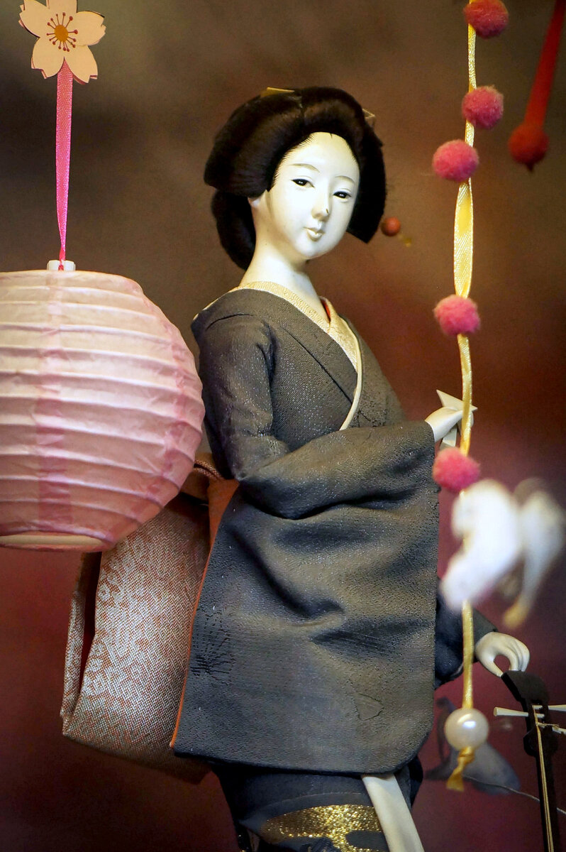 Небольшая фотозарисовка с выставки Япония. Куклы, сказки и легенды