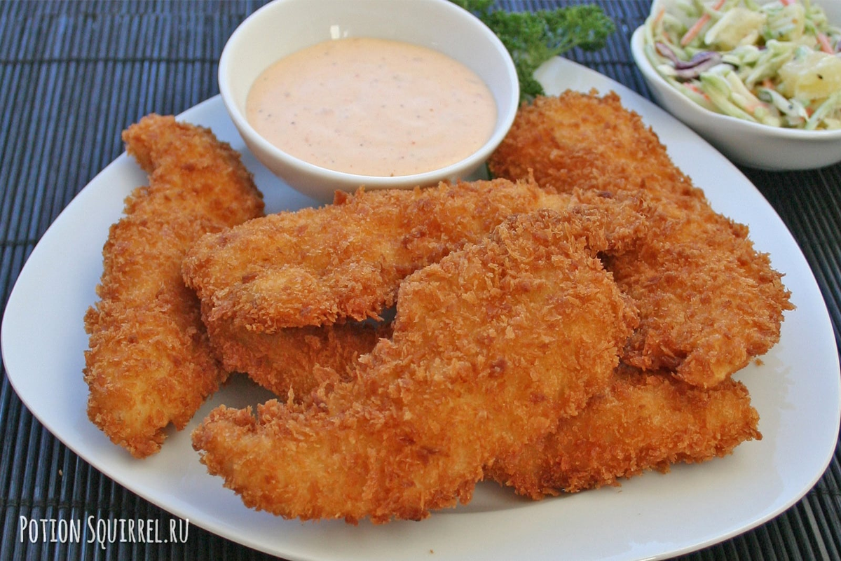 Курочка в кляре. Объедение! (Изображение из ОИ)