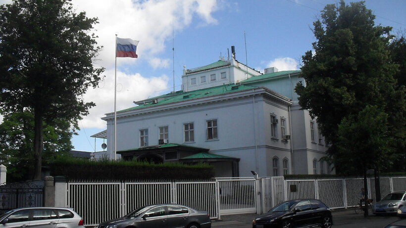    Российское посольство в Дании, Копенгагене ©Niels Elgaard Larsen. Собственная работа, CC BY-SA 3.0 Wikipedia.org