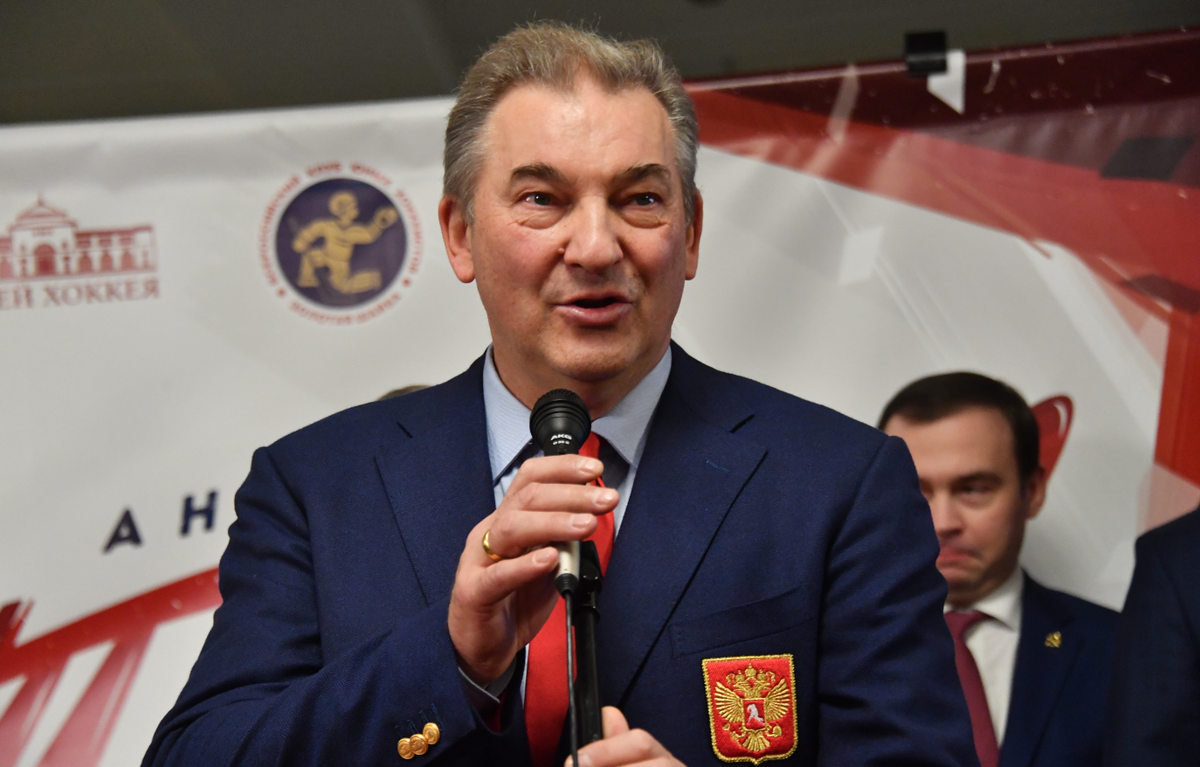 Владислав Третьяк верит в светлое будущее российского хоккея. Фото: ФХР