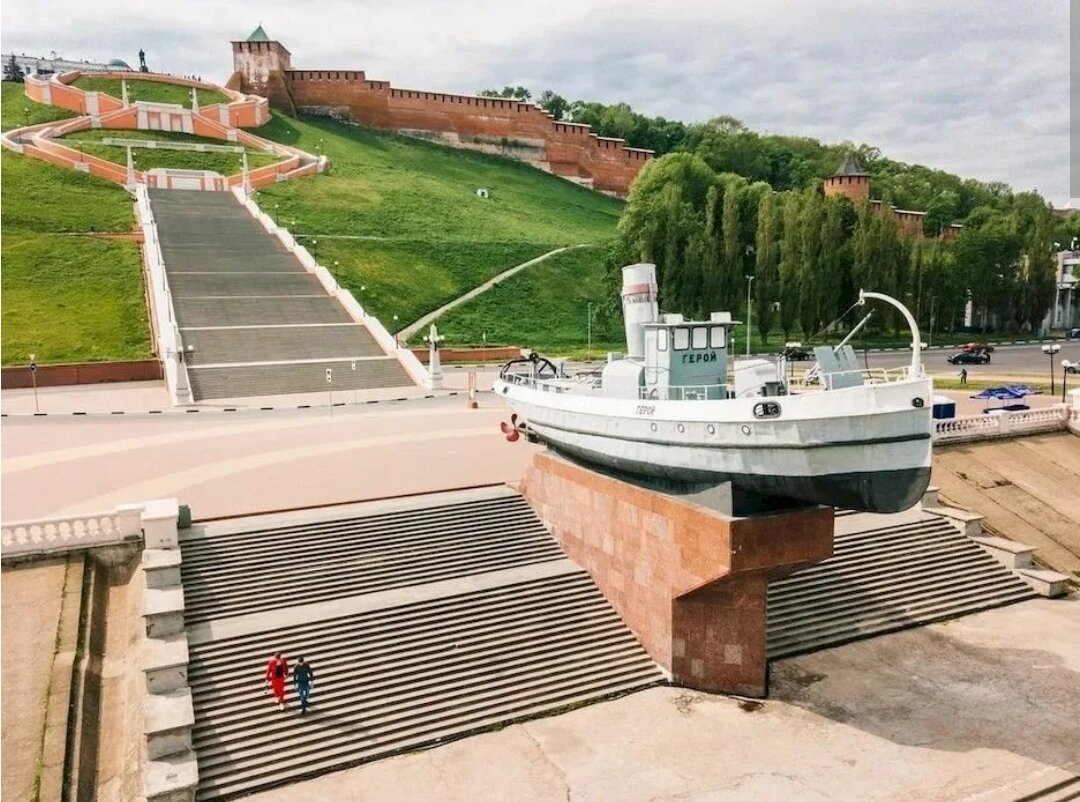 достопримечательности нижнего новгорода чкаловская лестница