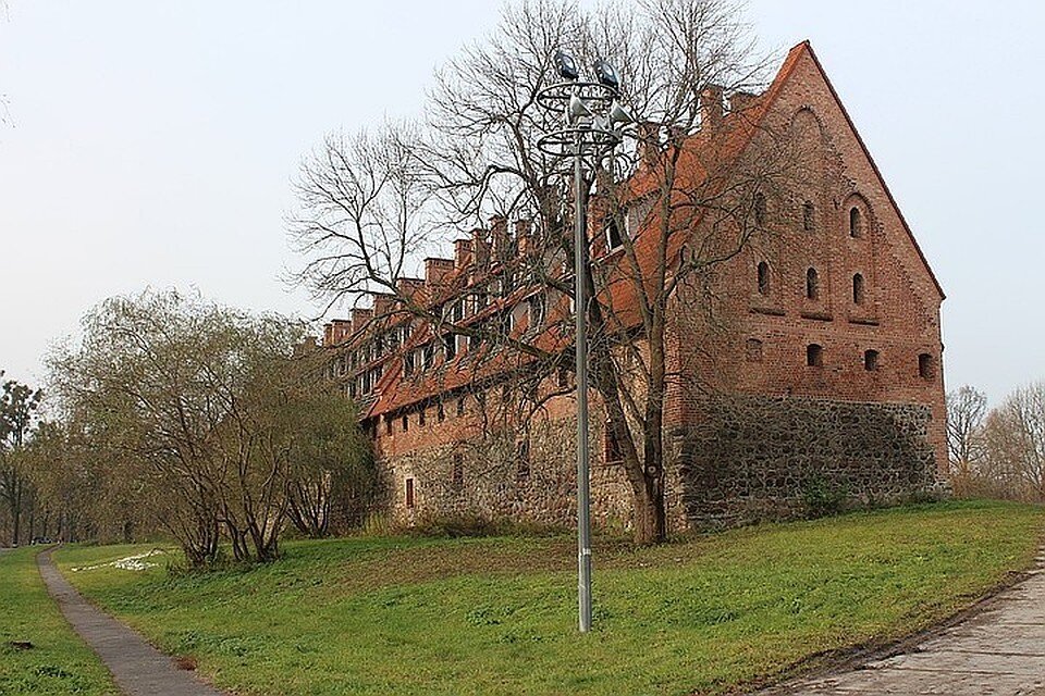  Замок Прейсиш-Эйлау - Квакша. Фото из Интернет.