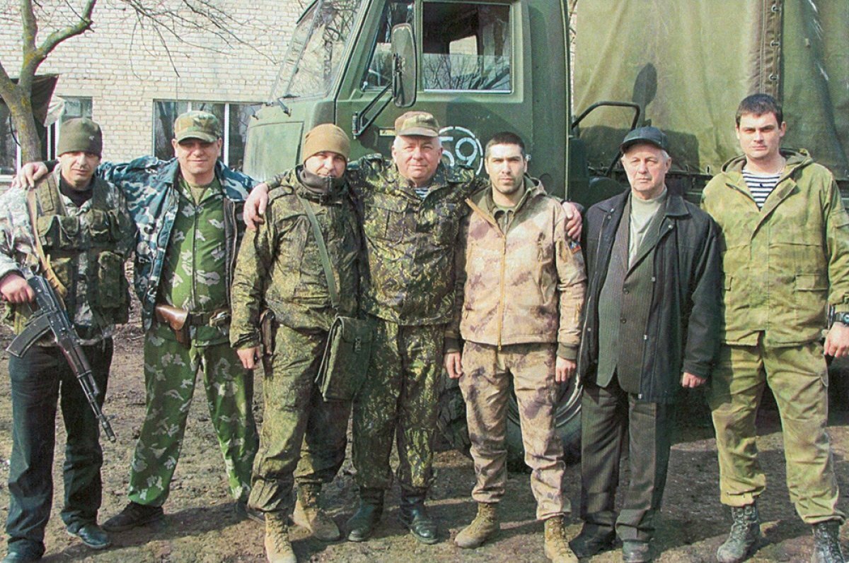    Волгоградские ветераны-морпехи во время одной из многочисленных поездок в зону СВО.