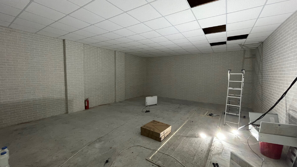 Коммерческая мастерская на данный момент 