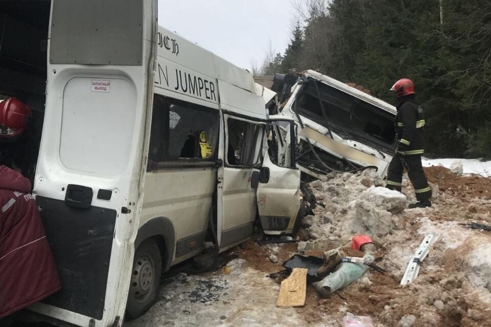     ДТП под Смолевичами стало настоящей трагедией. Фото: МВД Беларуси