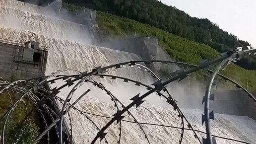 Приключения квартета КуГл&Go | Саяно-Шушенская ГЭС береговой водосброс ...