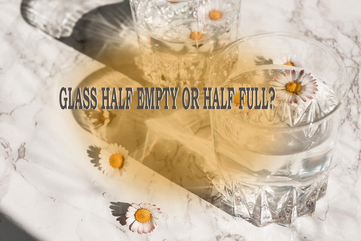 glass half empty or half full?