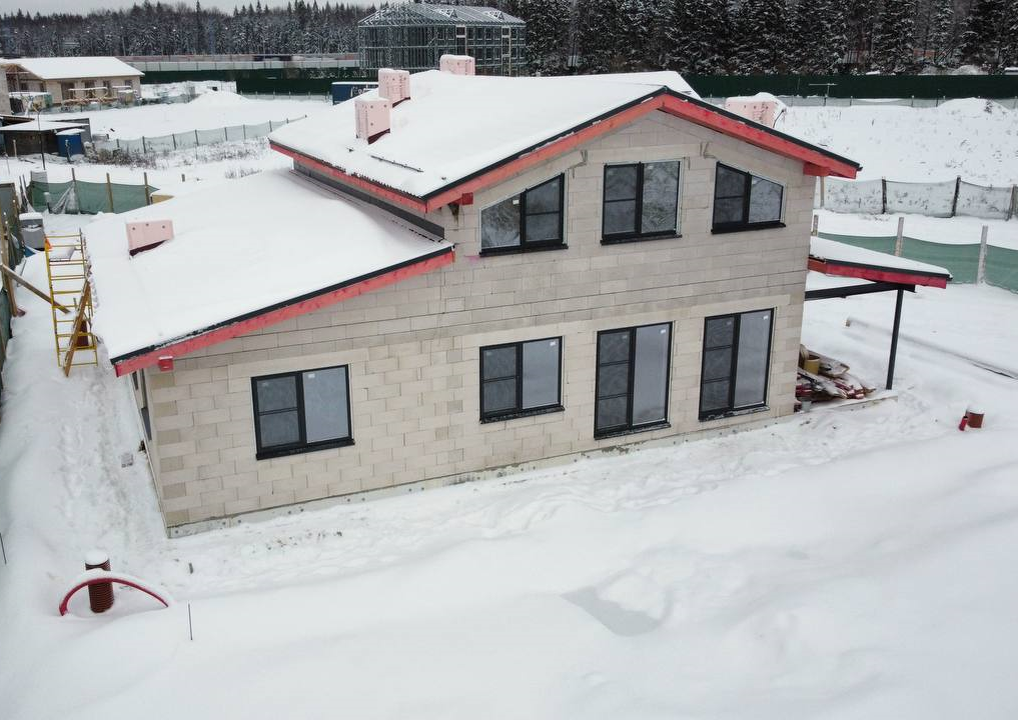 Дом из газобетона