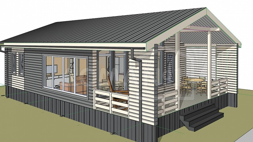 Проект дома "Барнхаус-90"