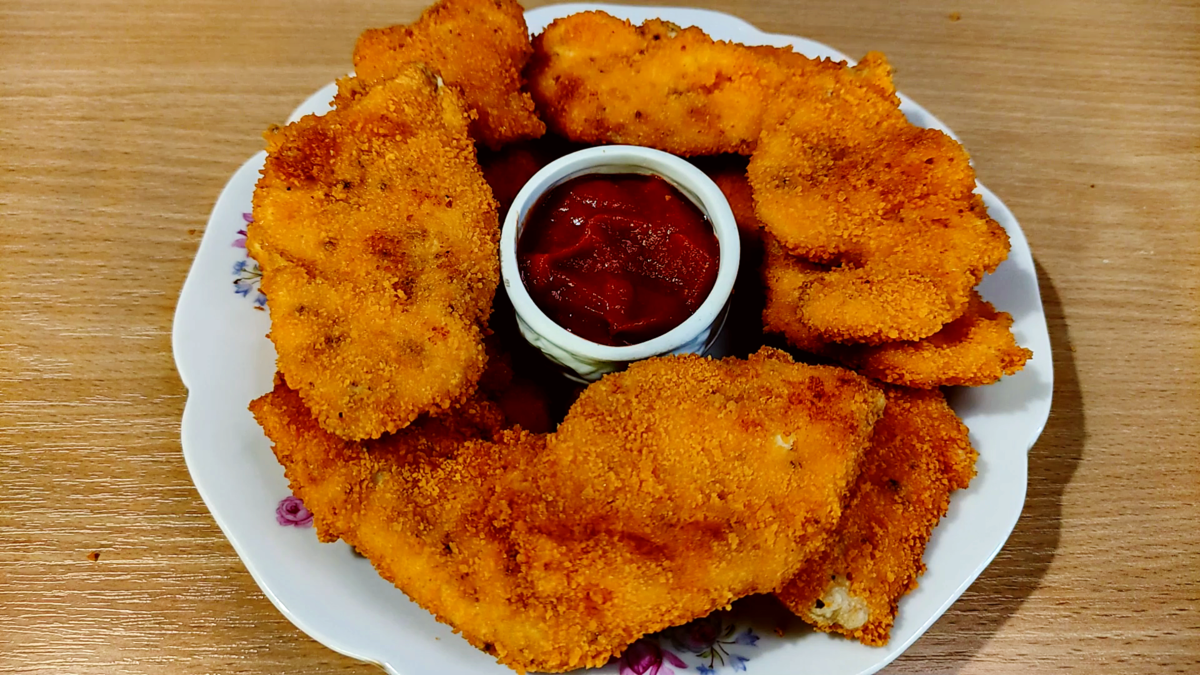 "НАГГЕТСЫ"- Простой домашний рецепт наггетсов из куринной грудки. | На ...