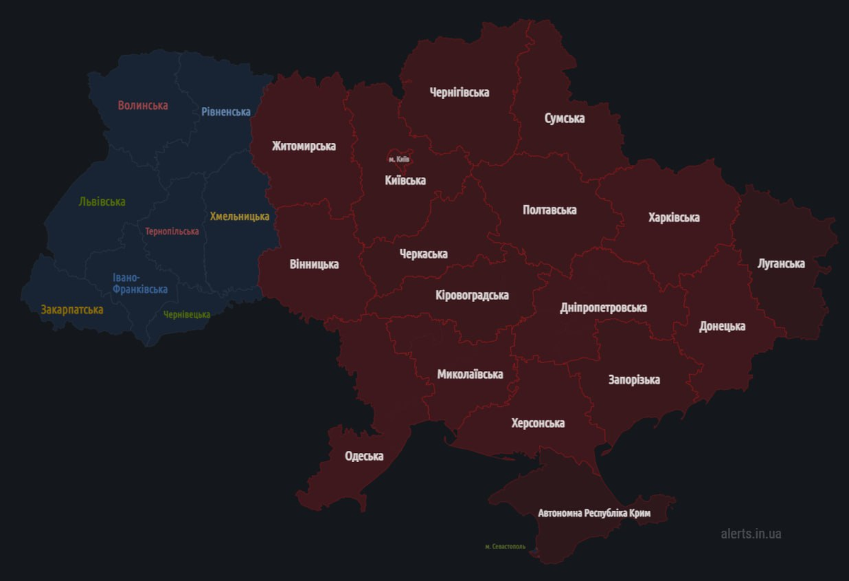 Новости украины карта