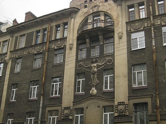 Дом товарищества или «Дом с ангелом». Фото: из открытых источников