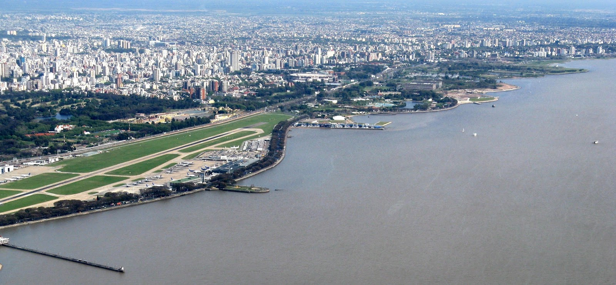 View in South America. Which river, capital city, nation? Flickr