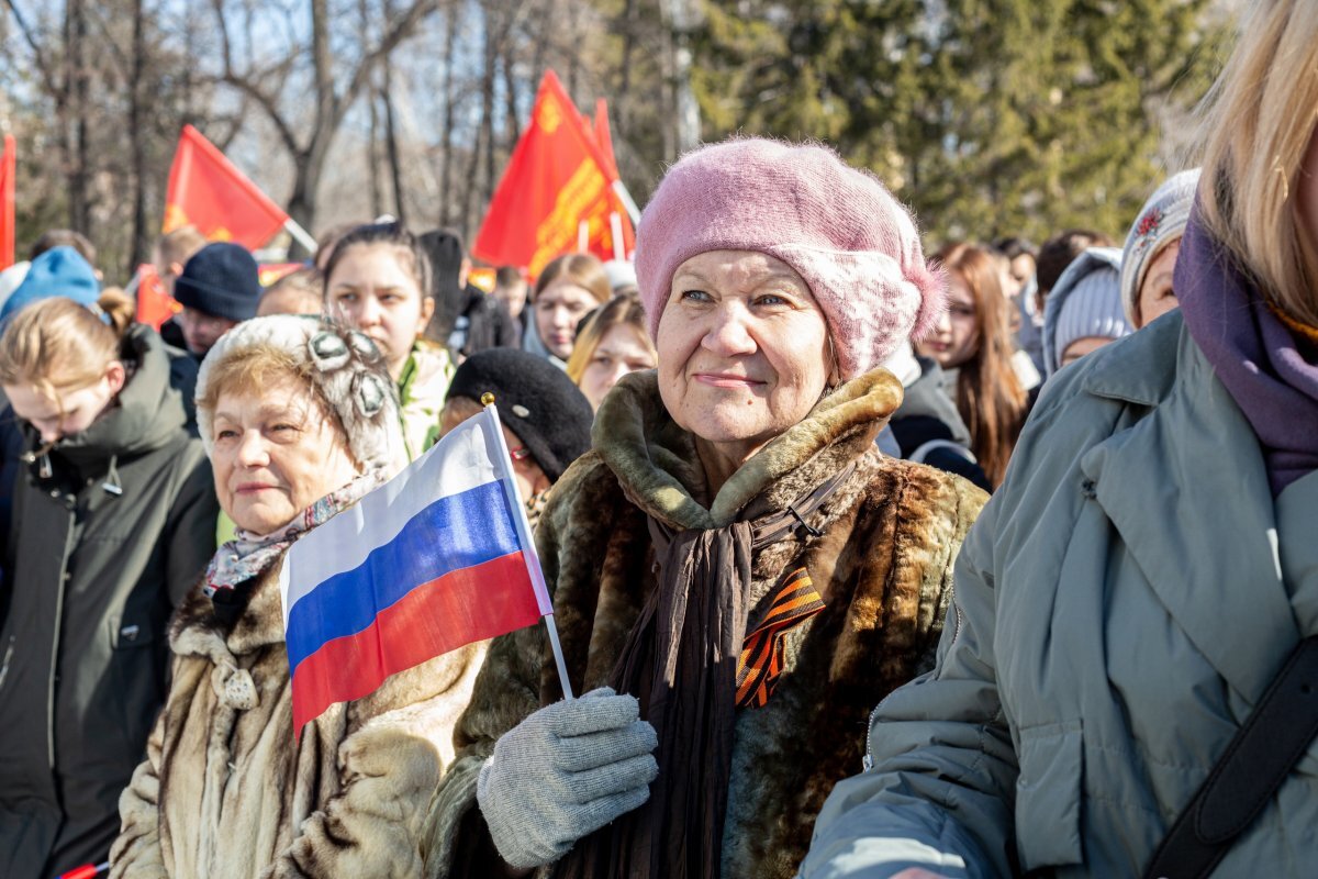    В Новосибирске прошёл концерт в честь воссоединения Крыма с Россией