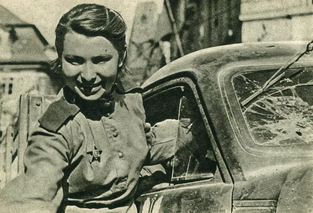 Женщины водители ВОВ