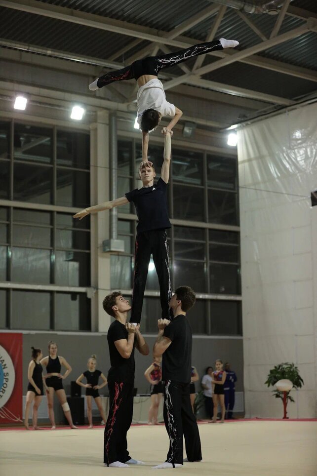 Мужская четвёрка - первенство России 12-18 - 2023 год