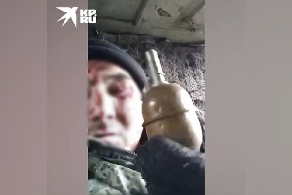     Герой стал известен после своего прощального видео, снятого под жутким обстрелом. Фото: скриншот видео оренбуржца