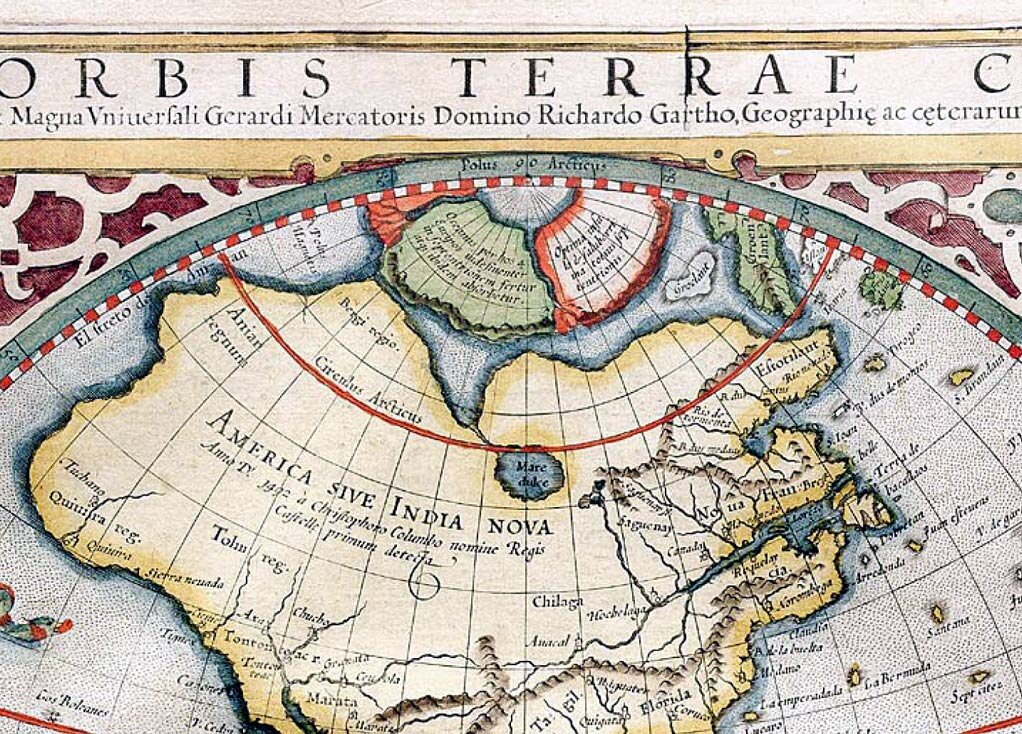T E R_R A - Magna Vniuerfali Gcrardi Mercatoris Domino Richardo Gartho,Gcograplic acre - �� �������� ����������