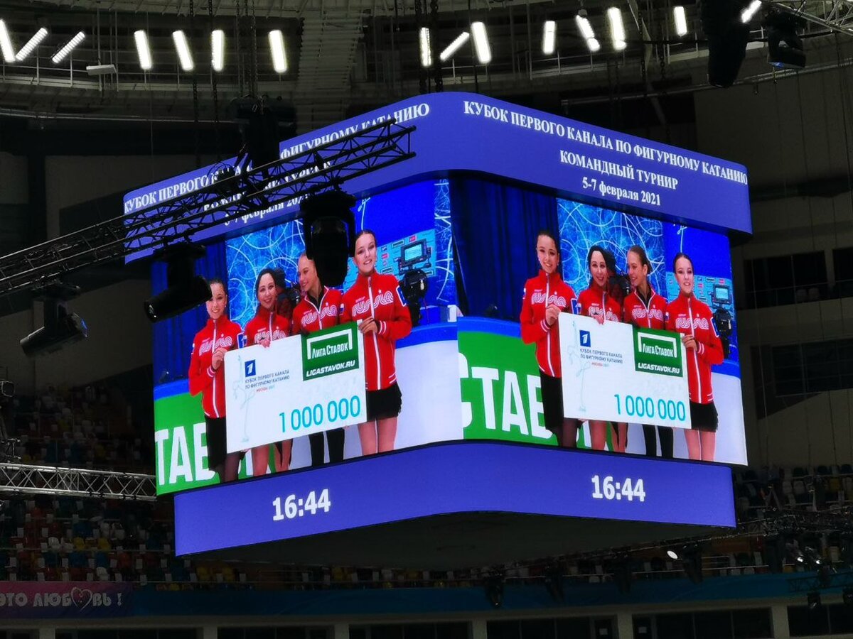 Команда девочек выиграла 1 млн. рублей