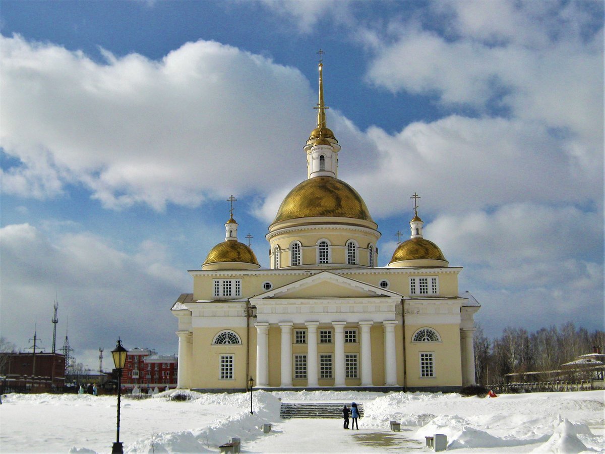 Храм Преображения Господня в городе Невьянск, Свердловская область. Фото взято с Яндекс-картинок.