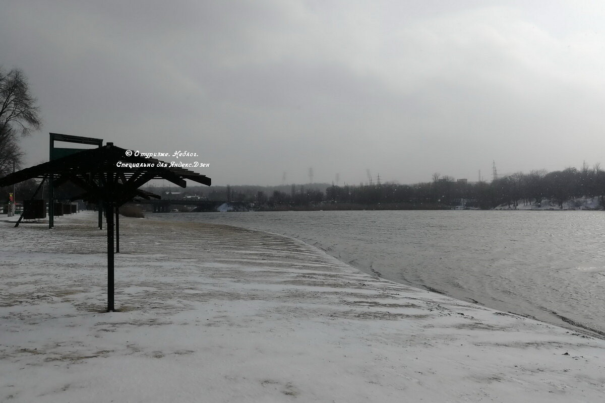 Холодный февральский день в Ростове. Фото автора.