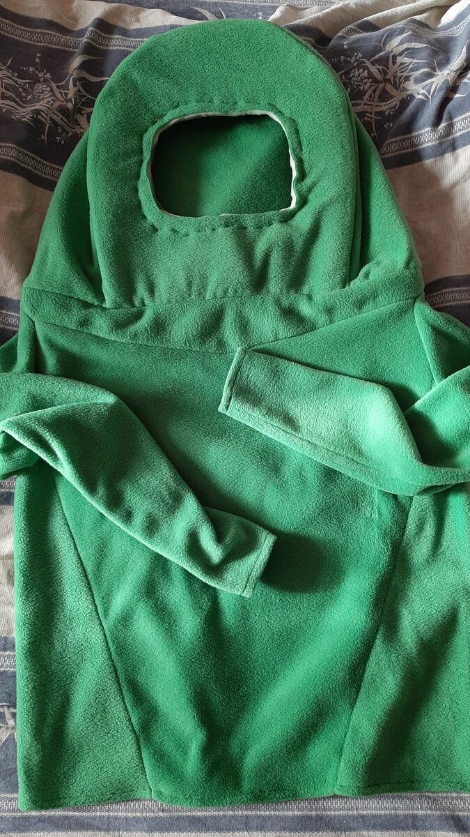 Кофта в процессе