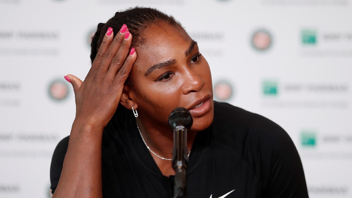 Serena Jameka Williams пресс конференция.