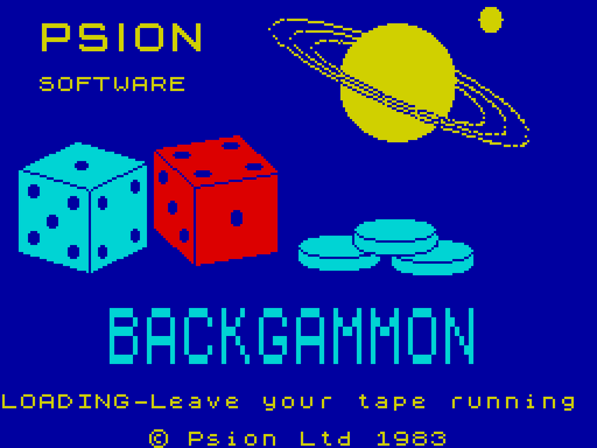 30. BACKGAMMON | 500 игр ZX Spectrum | Дзен