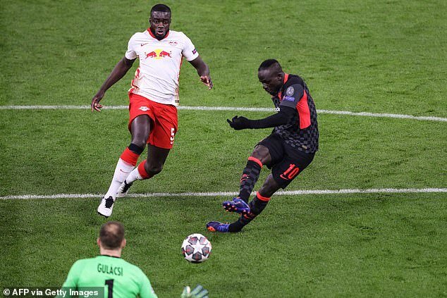 Гол Садио Мане в ворота «Лейпцига»