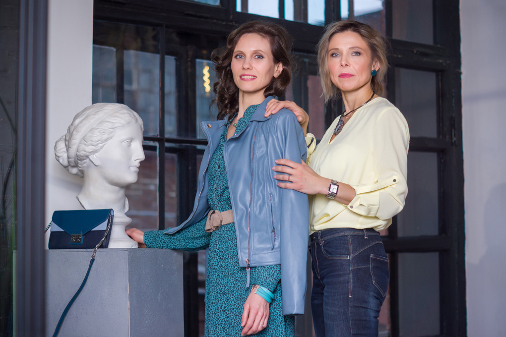 На фото: клиентка Ладамила во время фотосессии после работы над образом