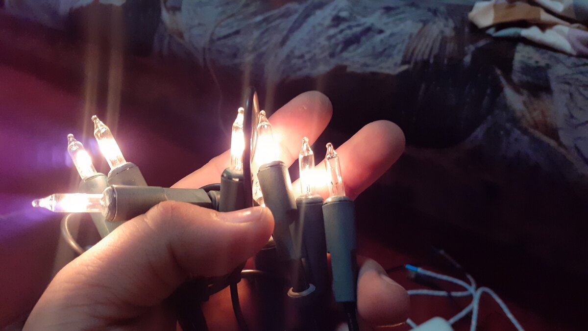 старая гирлянда