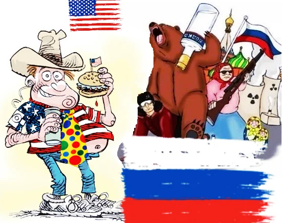 Рисунки россия и сша