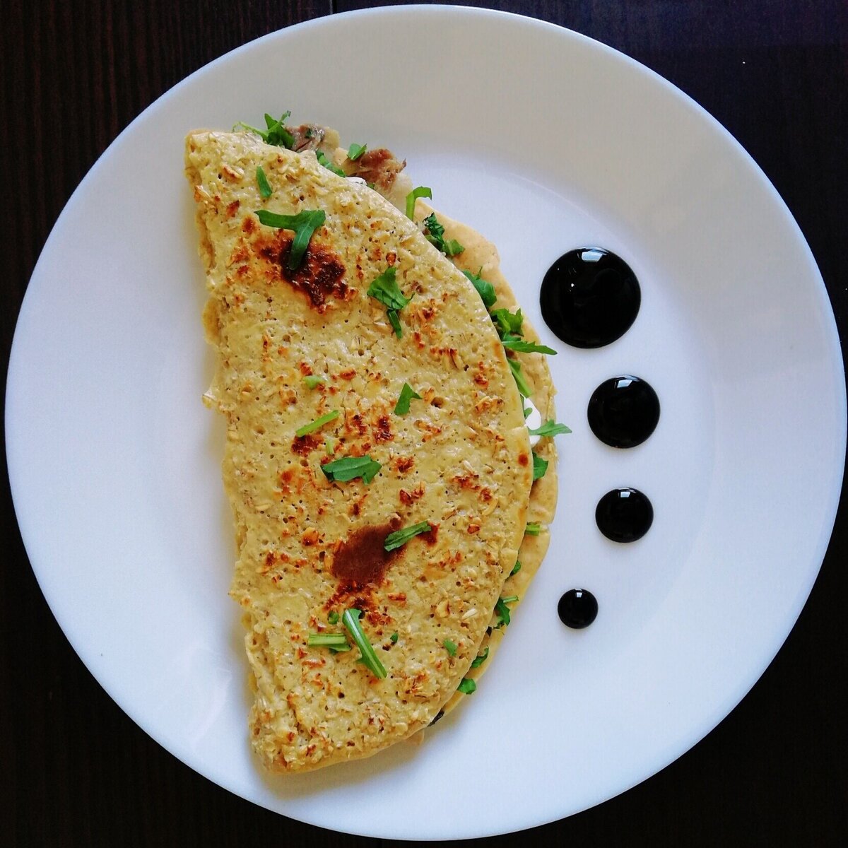 Овсяноблин (овсянка+яйцо+молоко) Идеальный завтрак