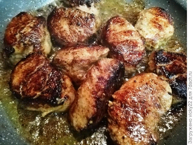 обжарить с 2 сторон