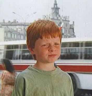 Александр Лойе в детстве