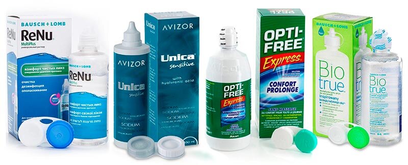 Ассортимент многофункциональных и универсальных растворов огромен