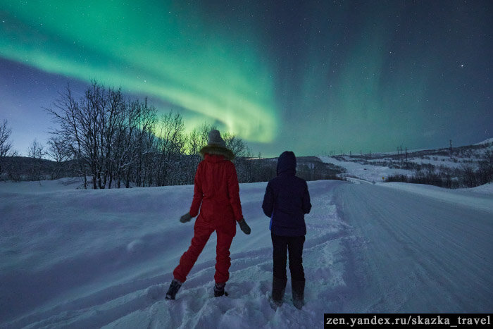 Смотрим сияние