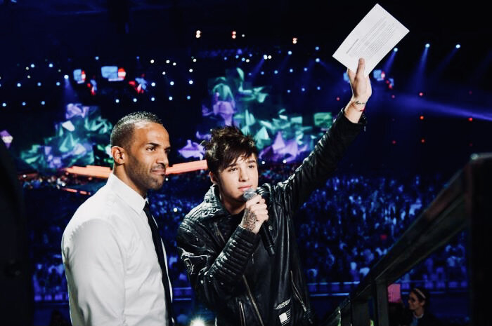 Кадр с премии «Муз-ТВ»