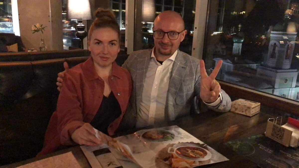 Мы вместе с Ромой наконец-то встретились в реале :)