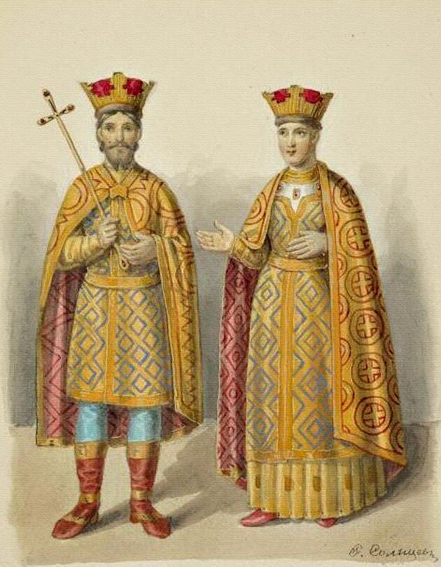 Василий первый и Софья Витовтовна