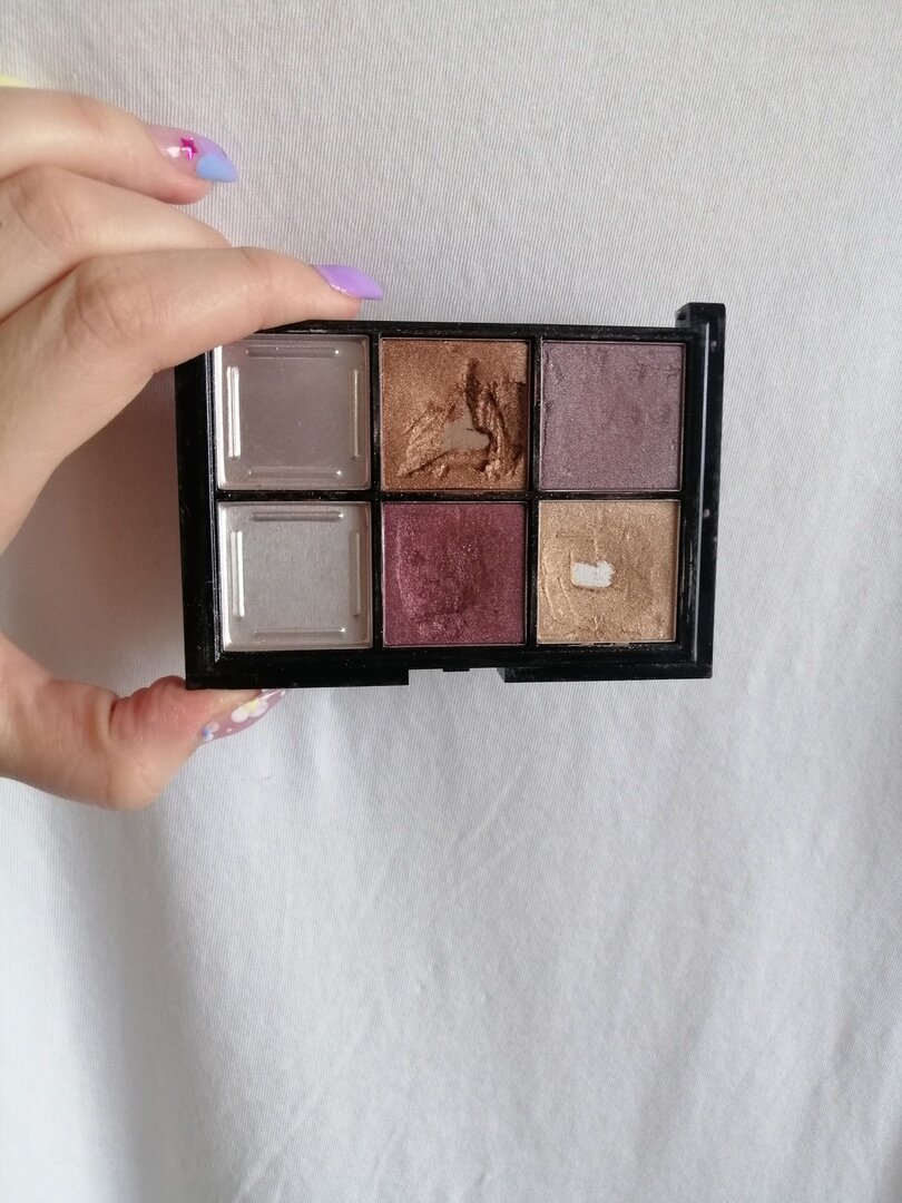 после последнего падения из палетки выпали самые кремовые оттенки