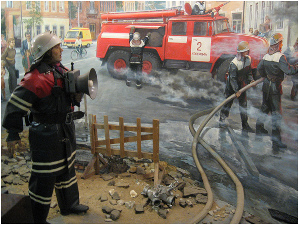 Знаменитая пожарная каланча Сарапула появилась в музее пожарной части