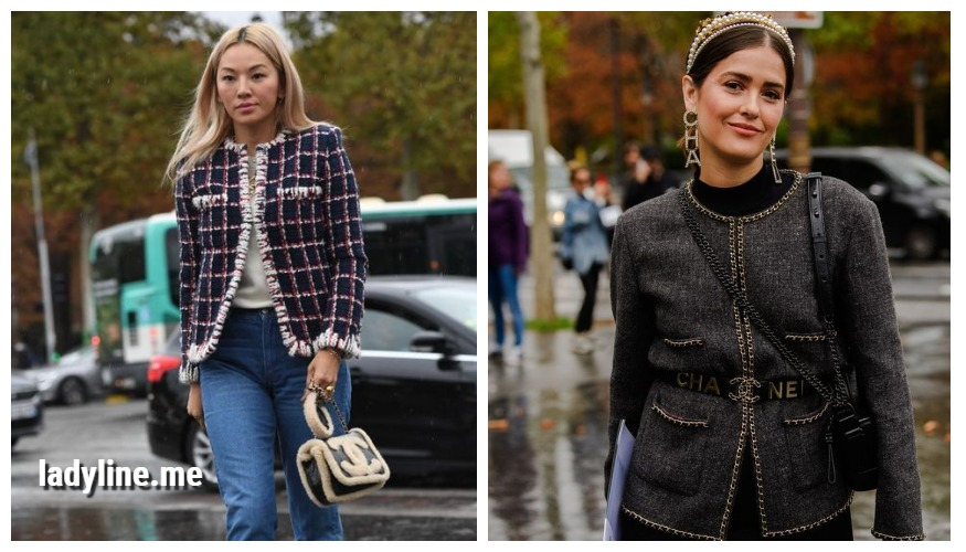 Всегда актуальные жакеты в стиле Шанель, с чем их носить | ladyline.me ...