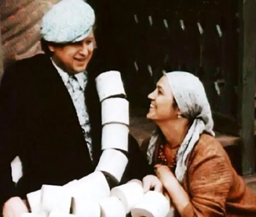 Кадр из кинофильма "Про бизнесмена Фому" (1993).