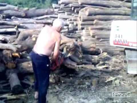 дед и дрова