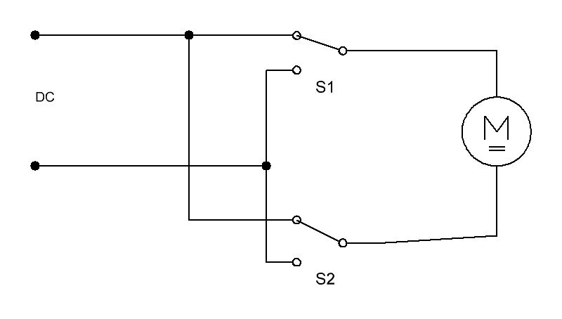 3 простые схемы реверса двигателя постоянного тока