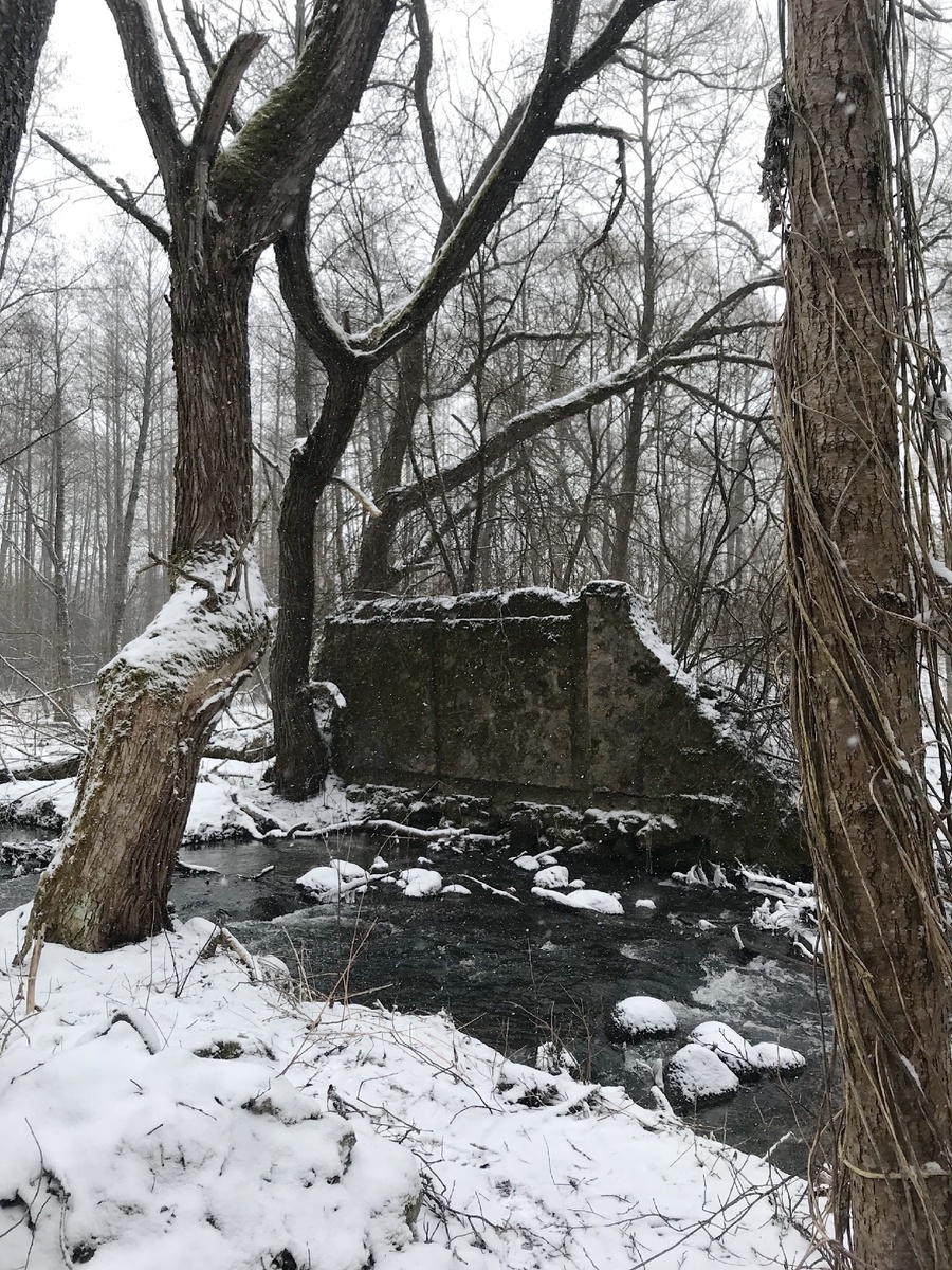 Остатки водяной мельницы