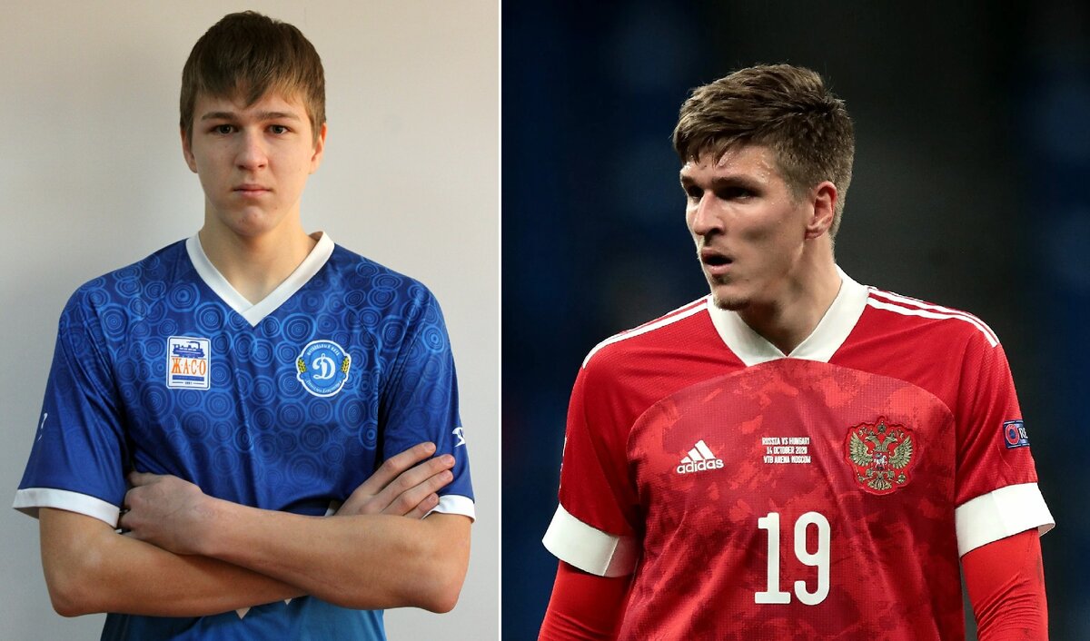 Александр Соболев - в детстве и сейчас: