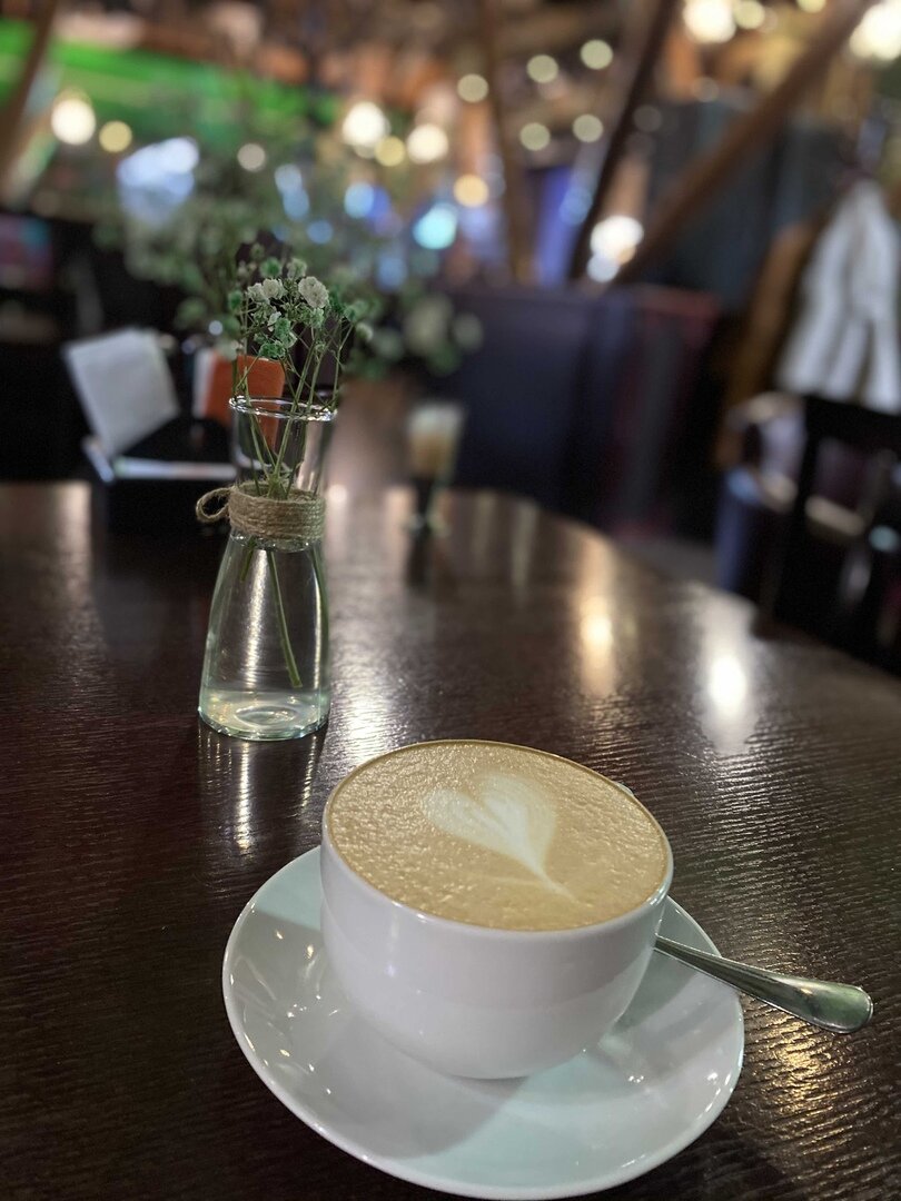 на фото мое любимое капучино